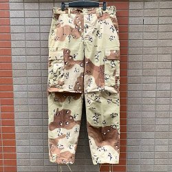 画像1: Deadstock 1990's US Military 6C Desert Camo BDU Pants　Size・SMALL-SHORT