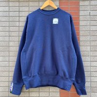 新品CAMBER CROSS KNIT CREW NECK SWEAT　Color・Navy