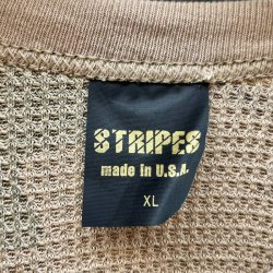 画像4: Deadstock 1980's STRIPES L/S Thermal　Size・XL