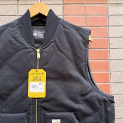 画像2: 新品USA規格Carhartt　Duck Vest　Color・Black