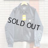 新品USA規格Carhartt　Detroit Jacket　Color・Black