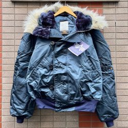 画像1: Deadstock 1990's ALPHA INDUSTRIES N-2B