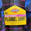 画像4: Deadstock 1990's Dickies Flannel Shirt　　Size・LARGE TALL (4)