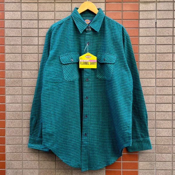 画像1: Deadstock 1990's Dickies Flannel Shirt　　Size・XL TALL (1)